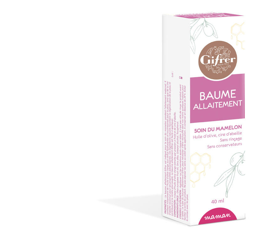 Gifrer Baume allaitement soin du mamelon - 40ml - Pharmacie en